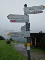 zum Glück sind die Wanderwege gut markiert