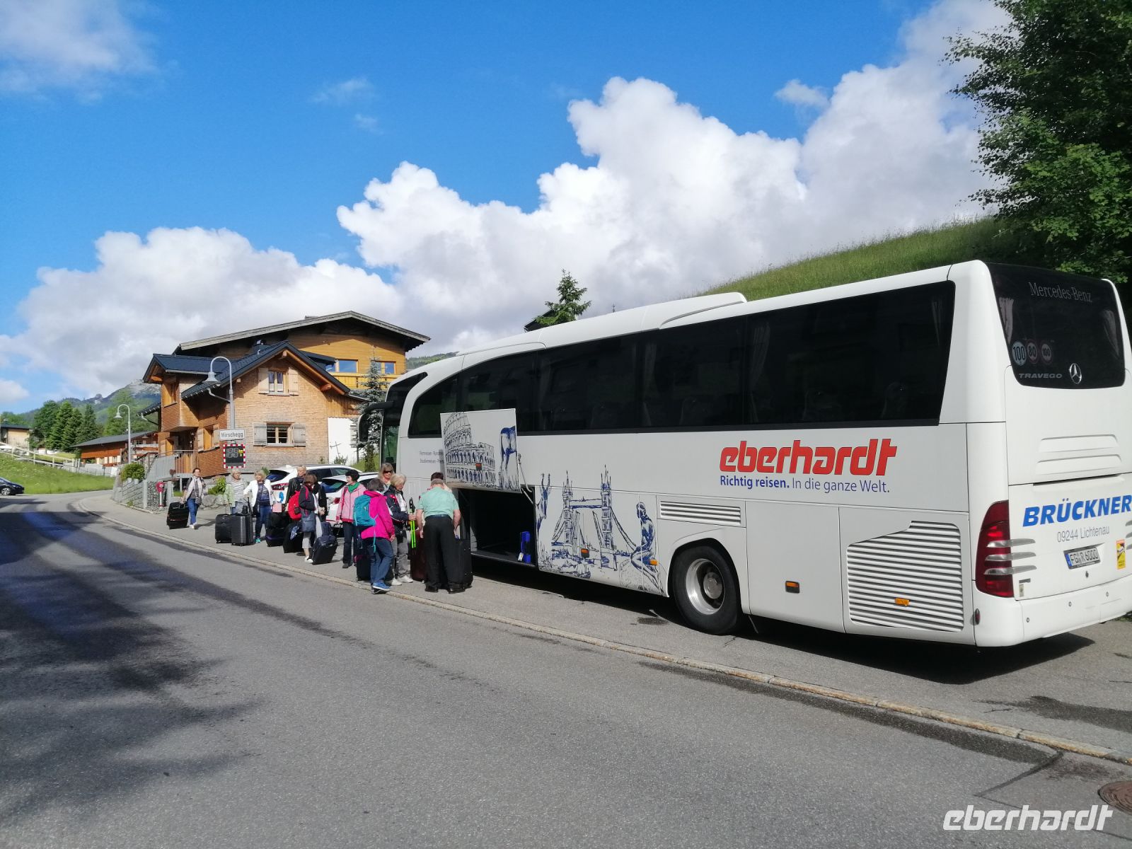 Koffer einpacken, einsteigen und Tschüß :-)