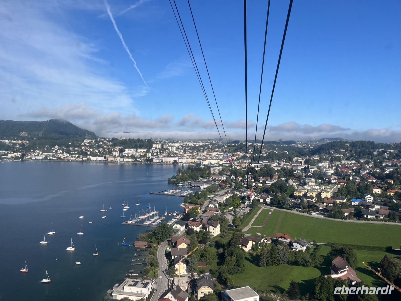 Fahrt mit der Grünberg-Seilbahn