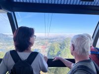 Fahrt mit der Grünberg-Seilbahn