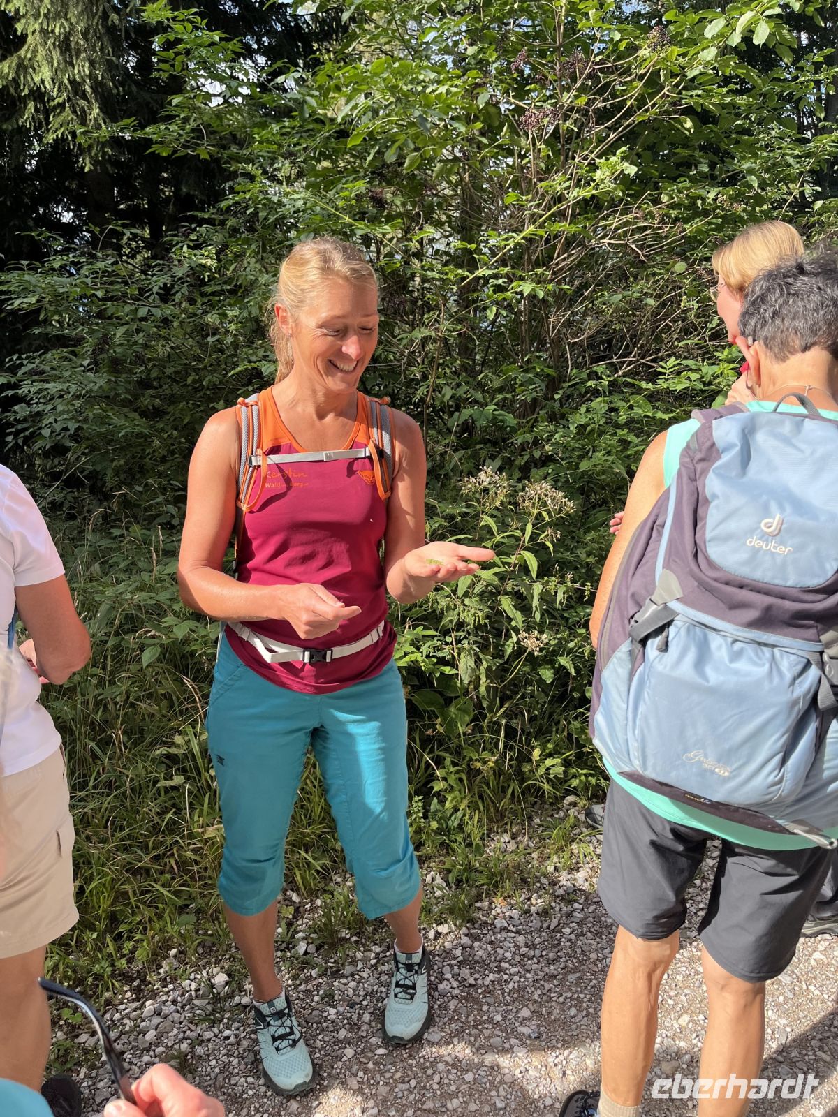 Unsere Wanderleiterin Kerstin