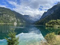 Wanderung zurück zum Vorderen Gosausee