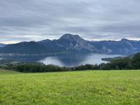 Blick vom Gmunderberg auf den Traunstein