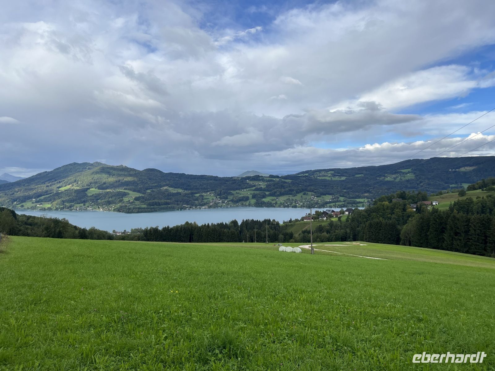 Blick zum Attersee