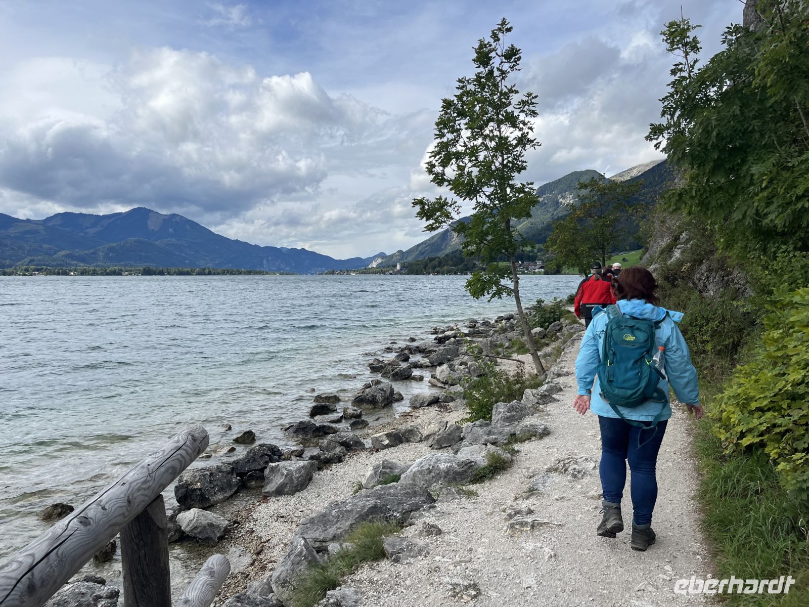 Kurze Wanderung am Wolfgangsee