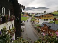 Blick aus unserem Hotel Montana Richtung Hoher Ifen