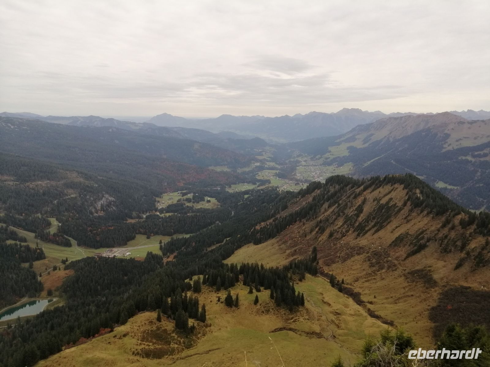 Blick vom Walmendinger Horn ins Schwarwassertal