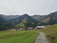 auf dem Hohenweg Richtung Baad