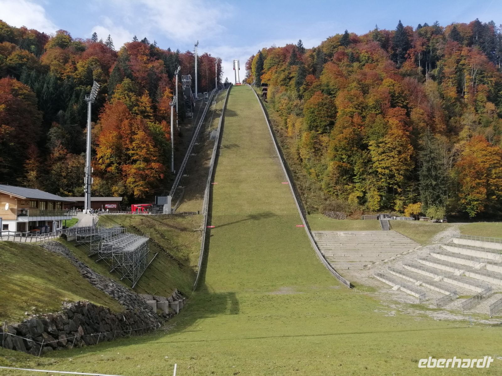 Heini-Klopfer-Skiflugschanze in Oberstdorf