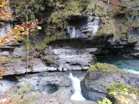 Kessellöcher in der Breitachklamm