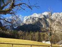 Blick auf die Watzmann- Ostwand