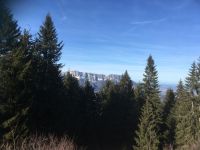 Rossfeld- Panoramastraße, Blick auf den Untersberg