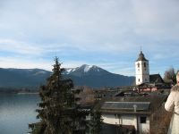 Wolfgangsee, Blick auf St. Wolfgang