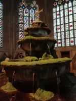 Im Brunnenhaus des Stifts