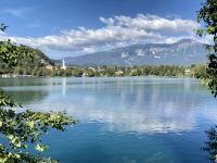 Tag 4 - Bleder See mit Blick auf die Julischen Alpen