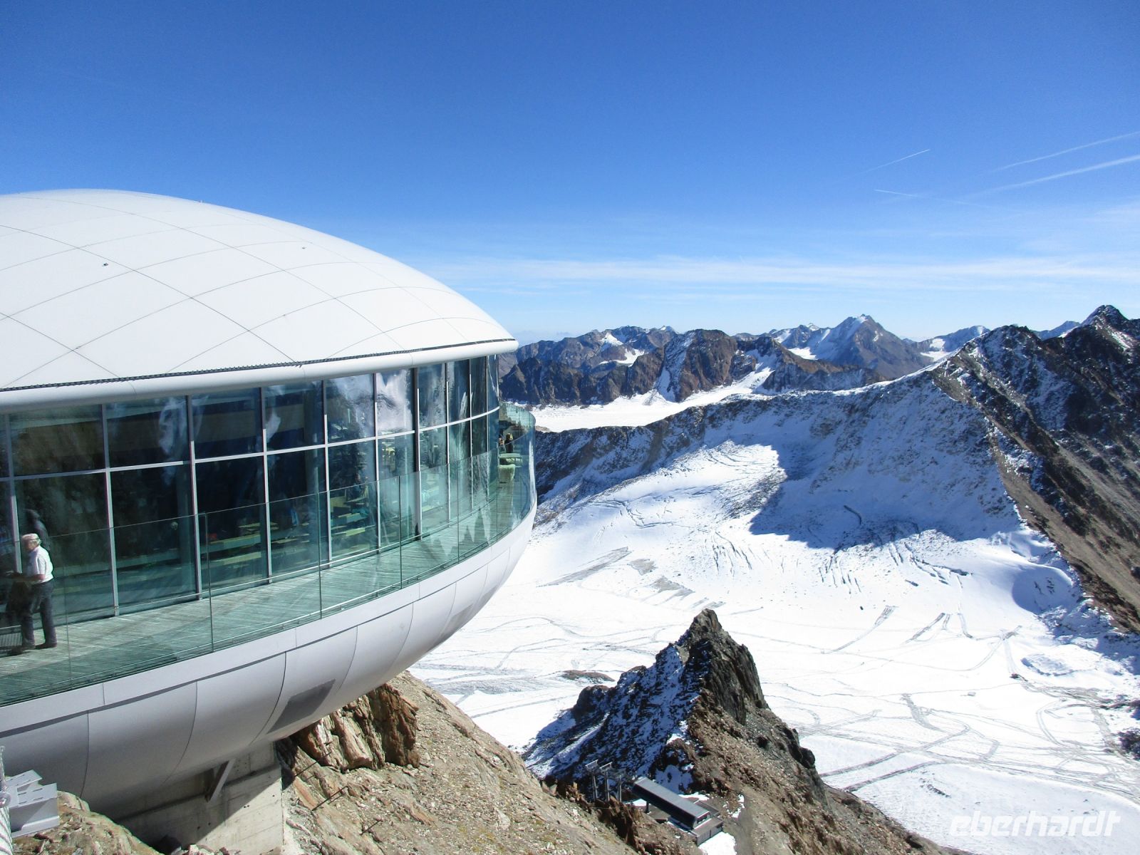 Restaurant in 3.440 m Höhe