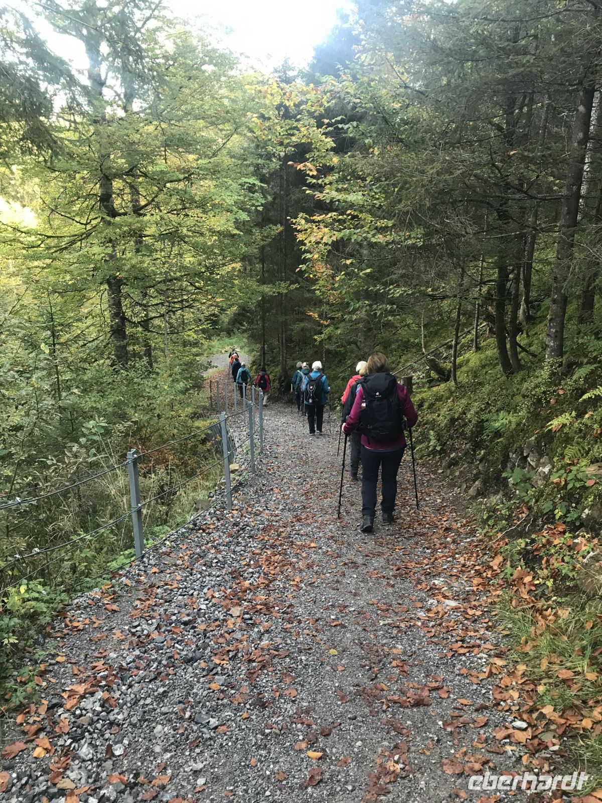 entlang  dem Zwingsteg & Breitachhoch