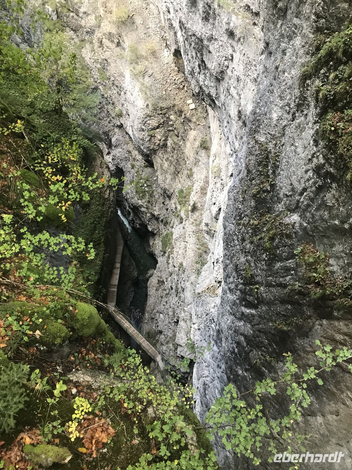 Blick in die Breitachklamm