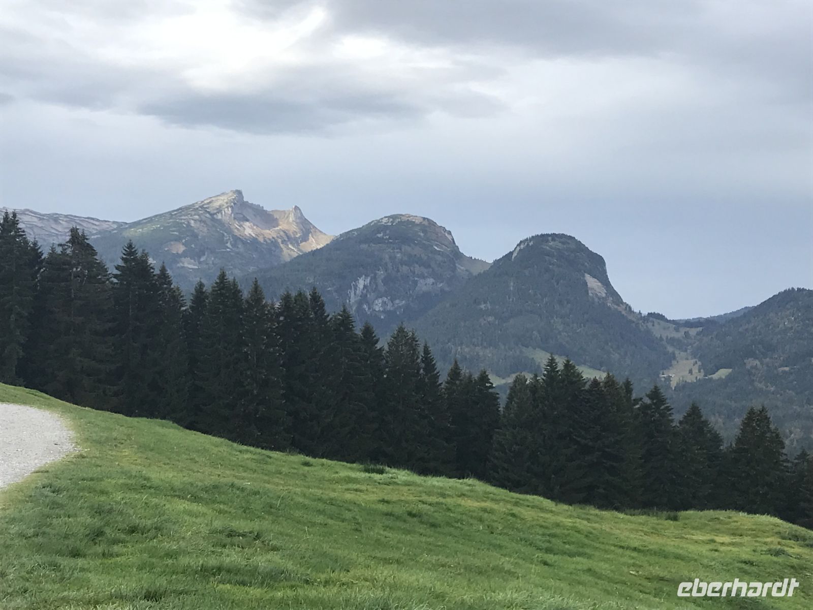 Aussicht vom Riezler Höhenweg