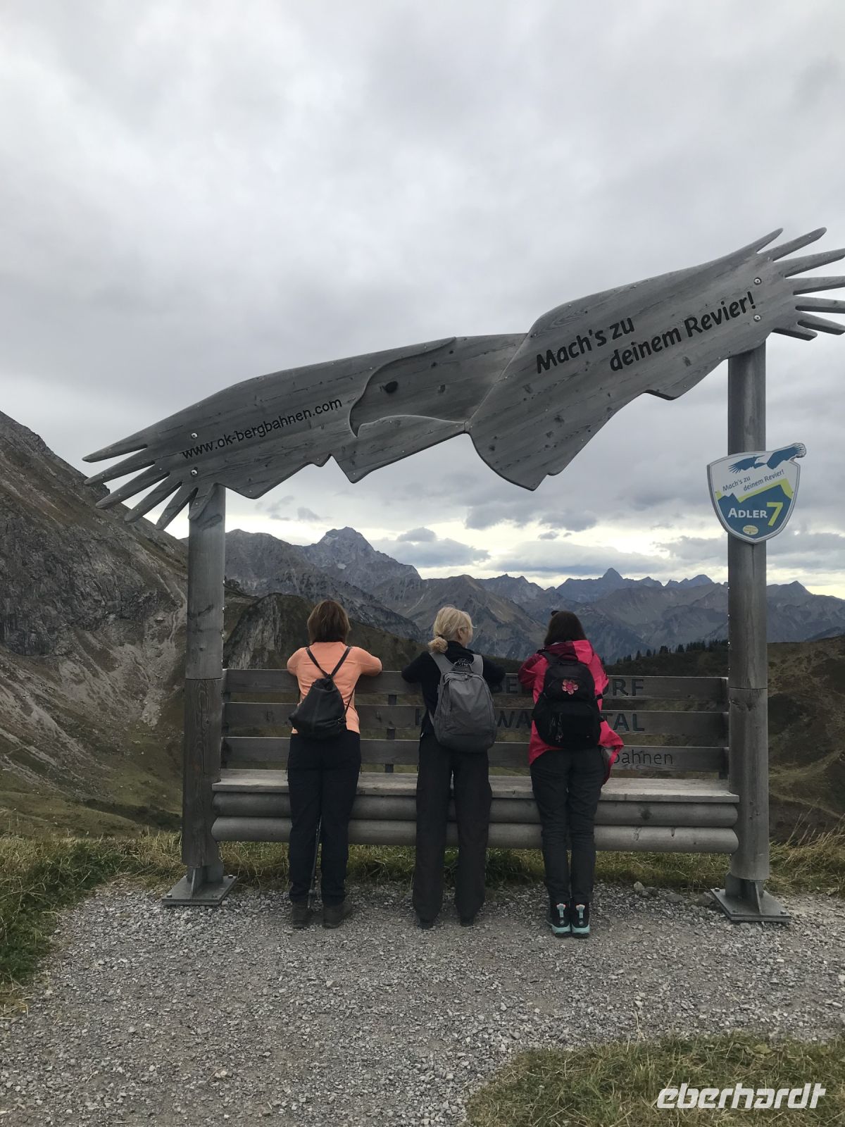 letzte Aussicht genießen