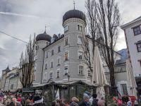 Um 11 Uhr wurde am Rathaus das letzte Fensterchen geöffnet.