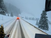 Auf der Hinfahrt nicht gerade bestes Wetter