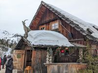 Eingang zur Pritzhütte.