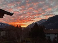 Die Alpen in Abendstimmung.
