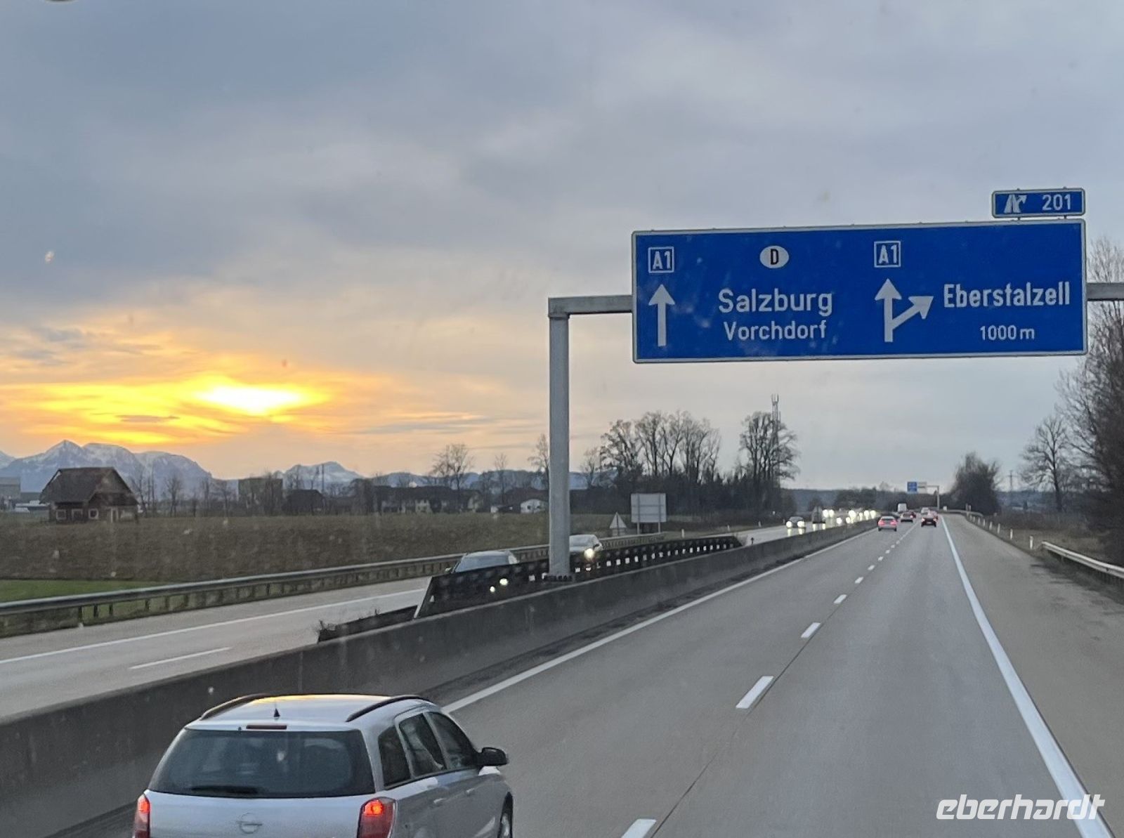 Schon die Anfahrt war ein Augenschmaus