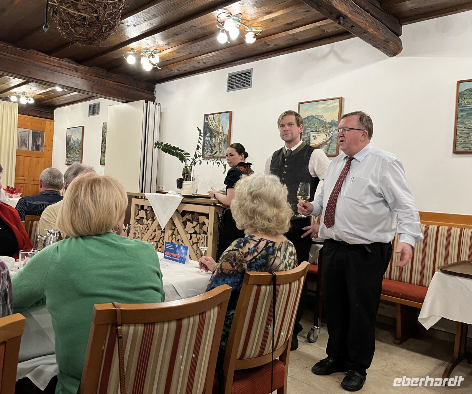 Persönliche Begrüßung 