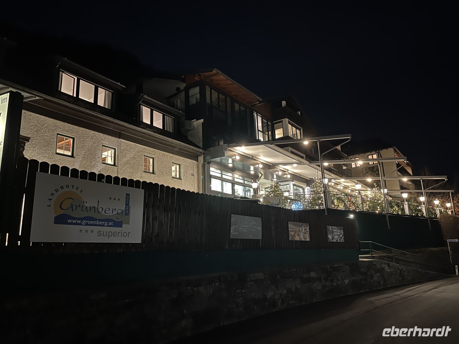 Das Landhotel Grünberg begrüßt uns!