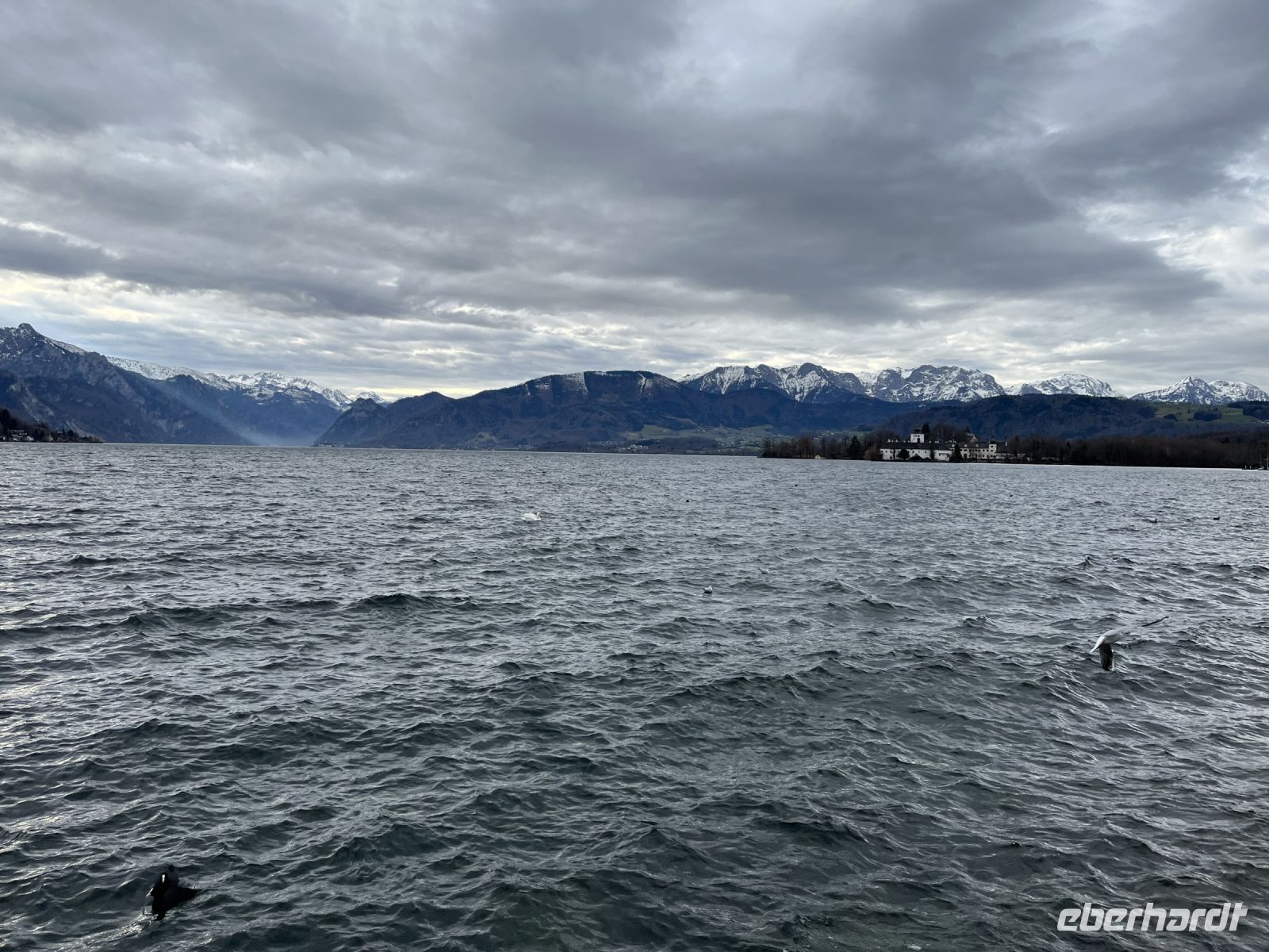 Sieht zwar bedrohlich aus, hat aber nicht geregnet ;-)