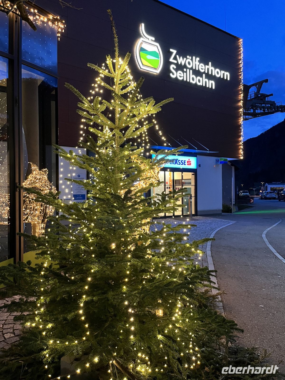 Unser Busparkplatz an der Talstation