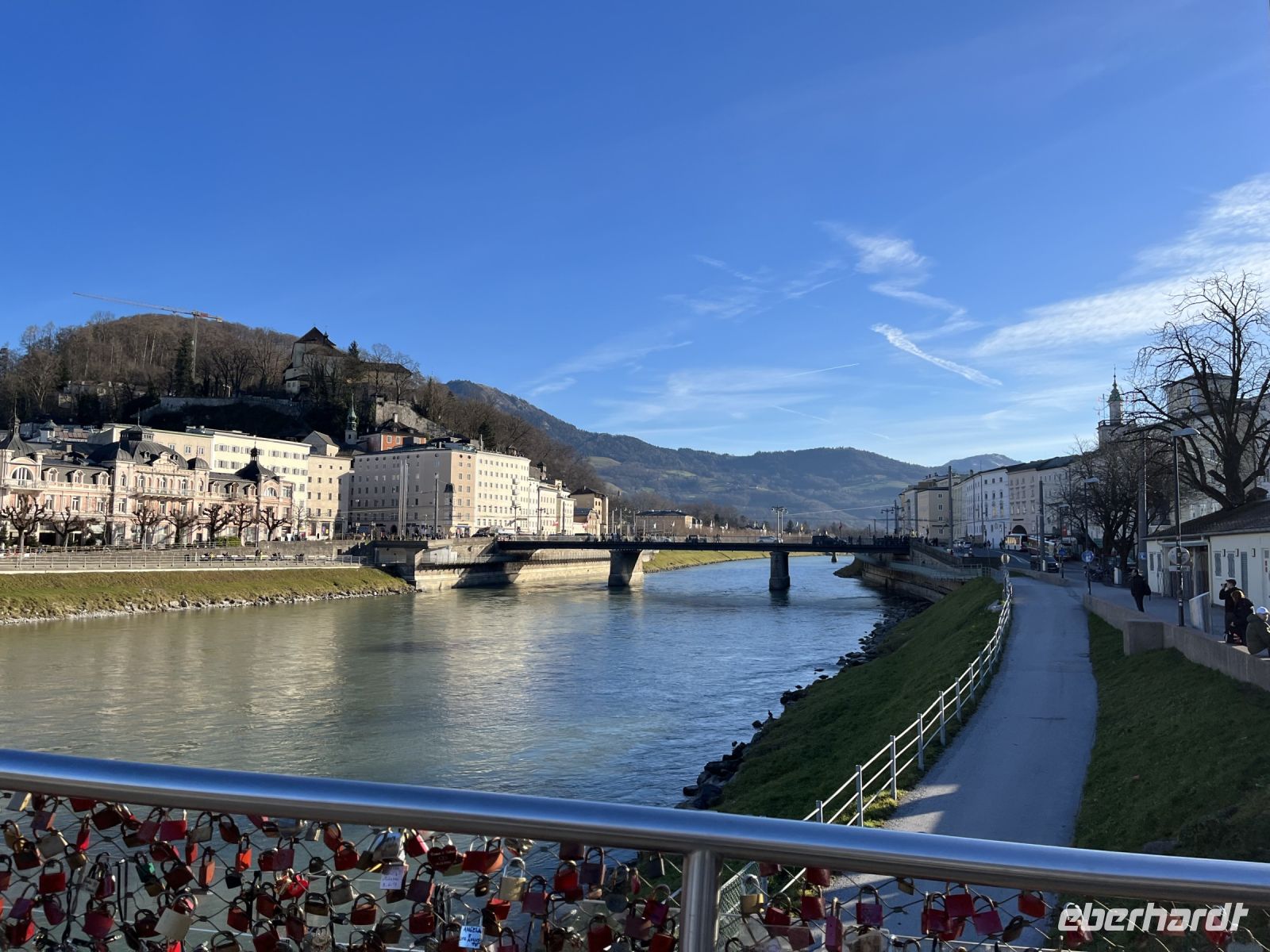 Blick zum Mönchsberg