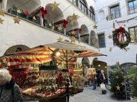 Herrliche Innenhöfe laden zum Bummeln ein