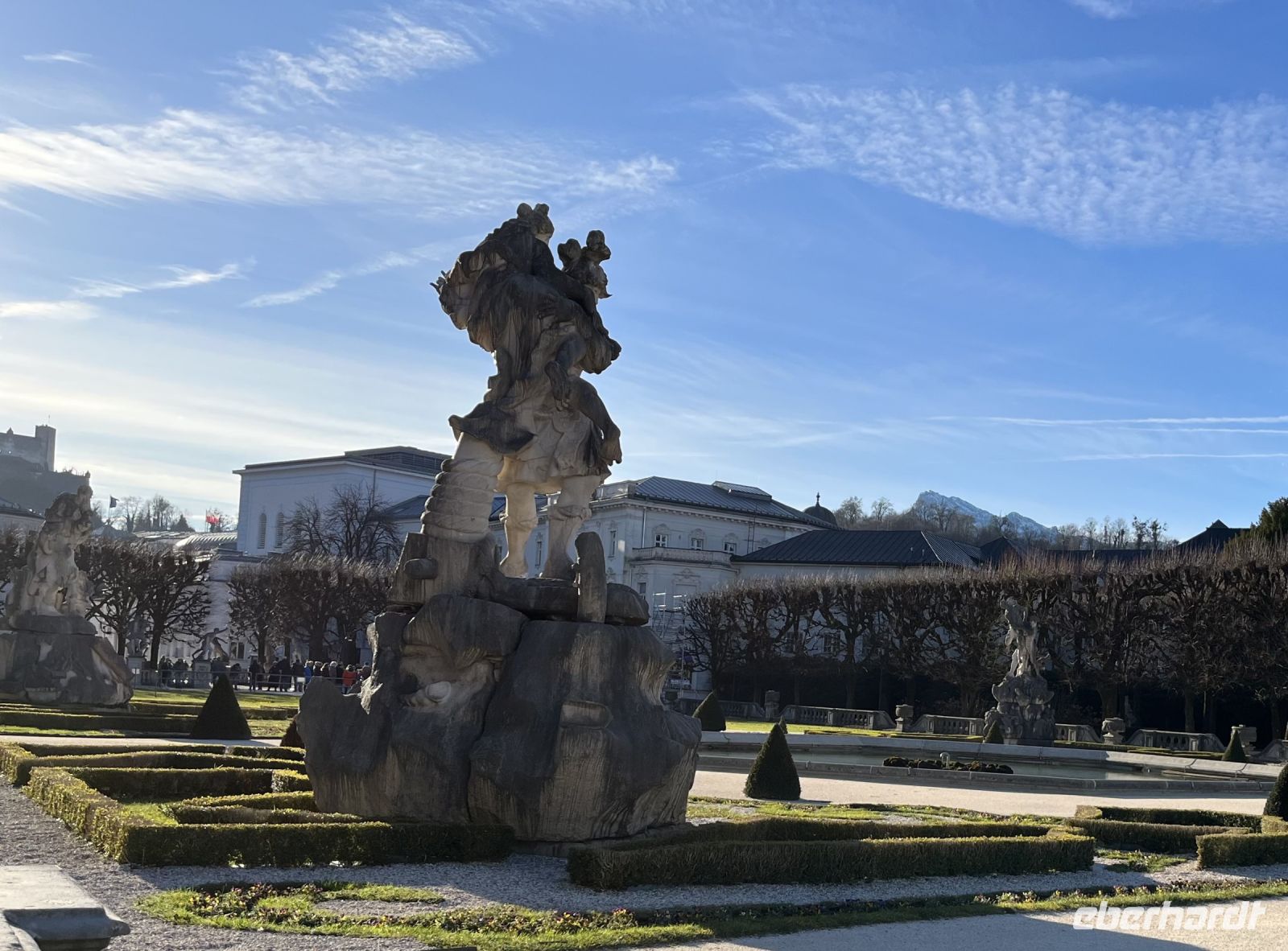 Im Mirabellgarten -  Schloss und Anlage für eine Geliebte gebaut 