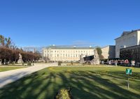 Start des Rundgangs im Schloss Mirabell