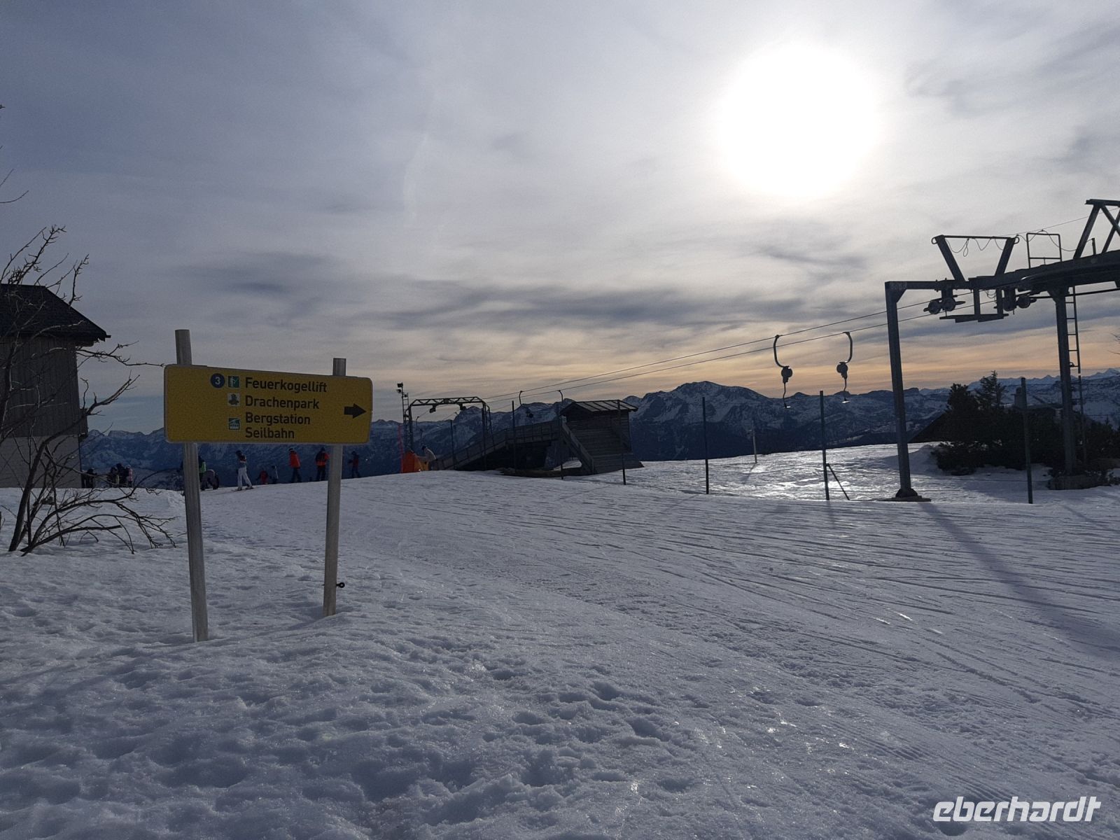 Neben Sessel- gibts auch noch paar Schlepplifte