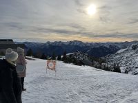 Super Blick vom Feuerkogel zum Dachsteingebirge