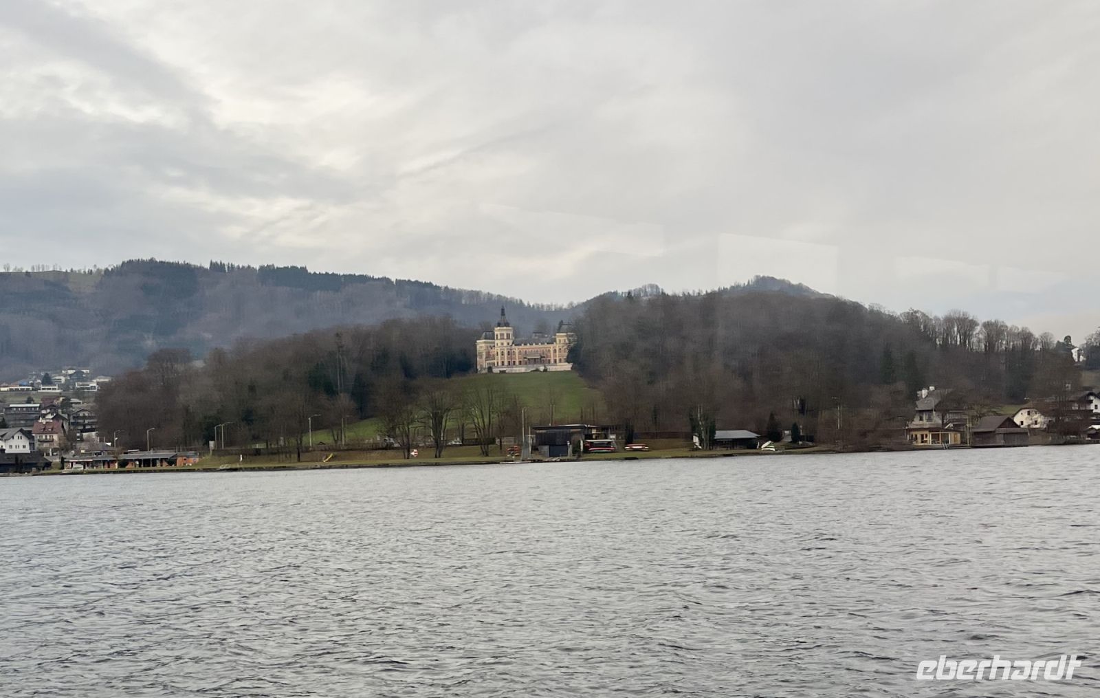 Früher Schloss, heute Gymnasium von Gmunden