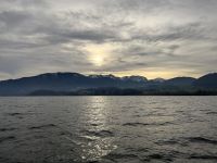 Wieder ein großartiger Anblick desPanoramas am Traunsee