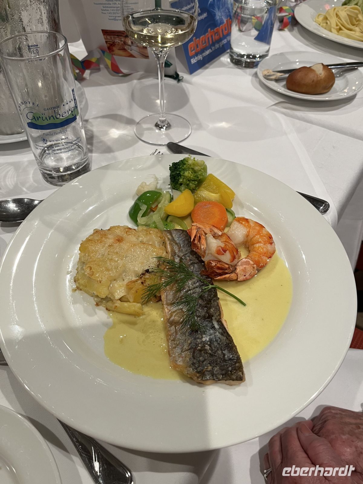 Weiteres Hauptgericht: Fisch und Garnelen