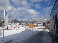 Kaffeepause am Fuße des Dachsteins