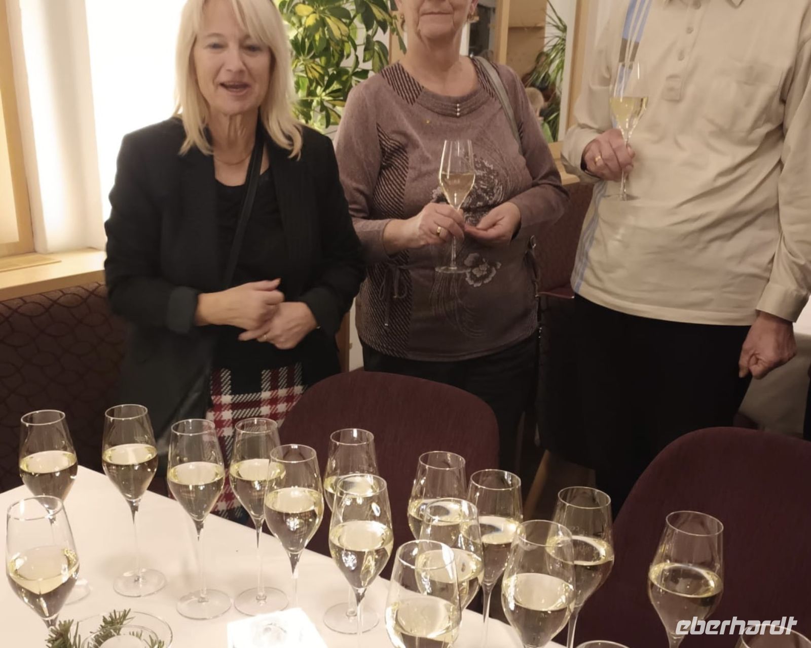 Ein Neujahrssekt in der Pause vom Konzert