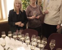 Ein Neujahrssekt in der Pause vom Konzert