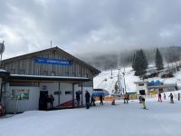 Tatsächlich Skibetrieb in der Region