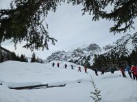 unterwegs zur Schlicker Alm