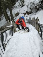 Warten bis die Brücke frei ist......