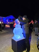 Eisskulpturenschnitzer