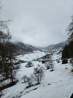 Blick ins Stubaital von der Weber Lois Alm